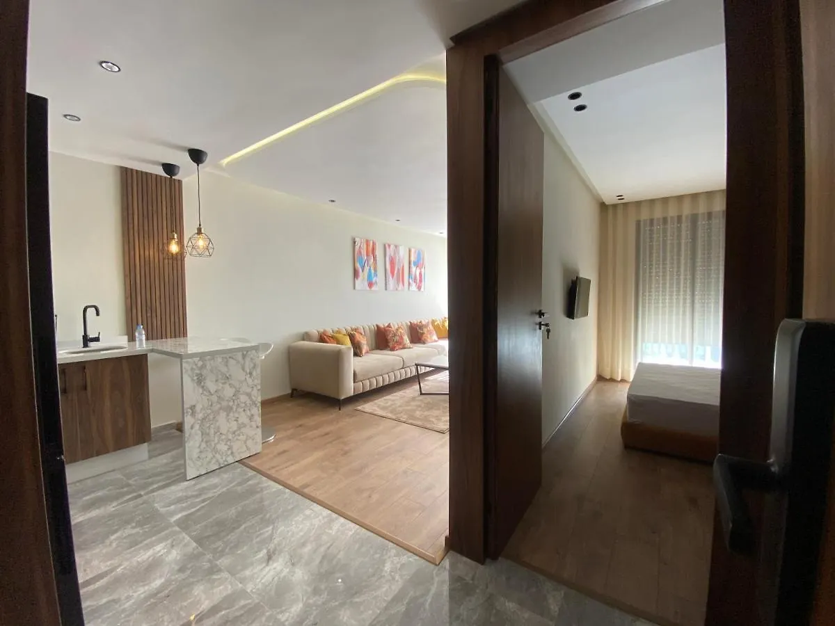 Modern 1 Bedroom 1Min From Downtown Anoual Tramway Casablanca 0*,  Marokkó